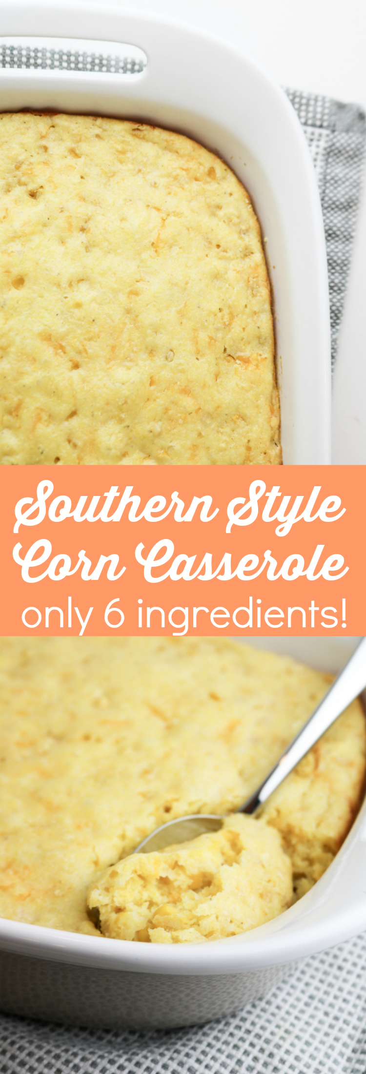 Southern Corn Casserole - Blue Cheese Bungalow